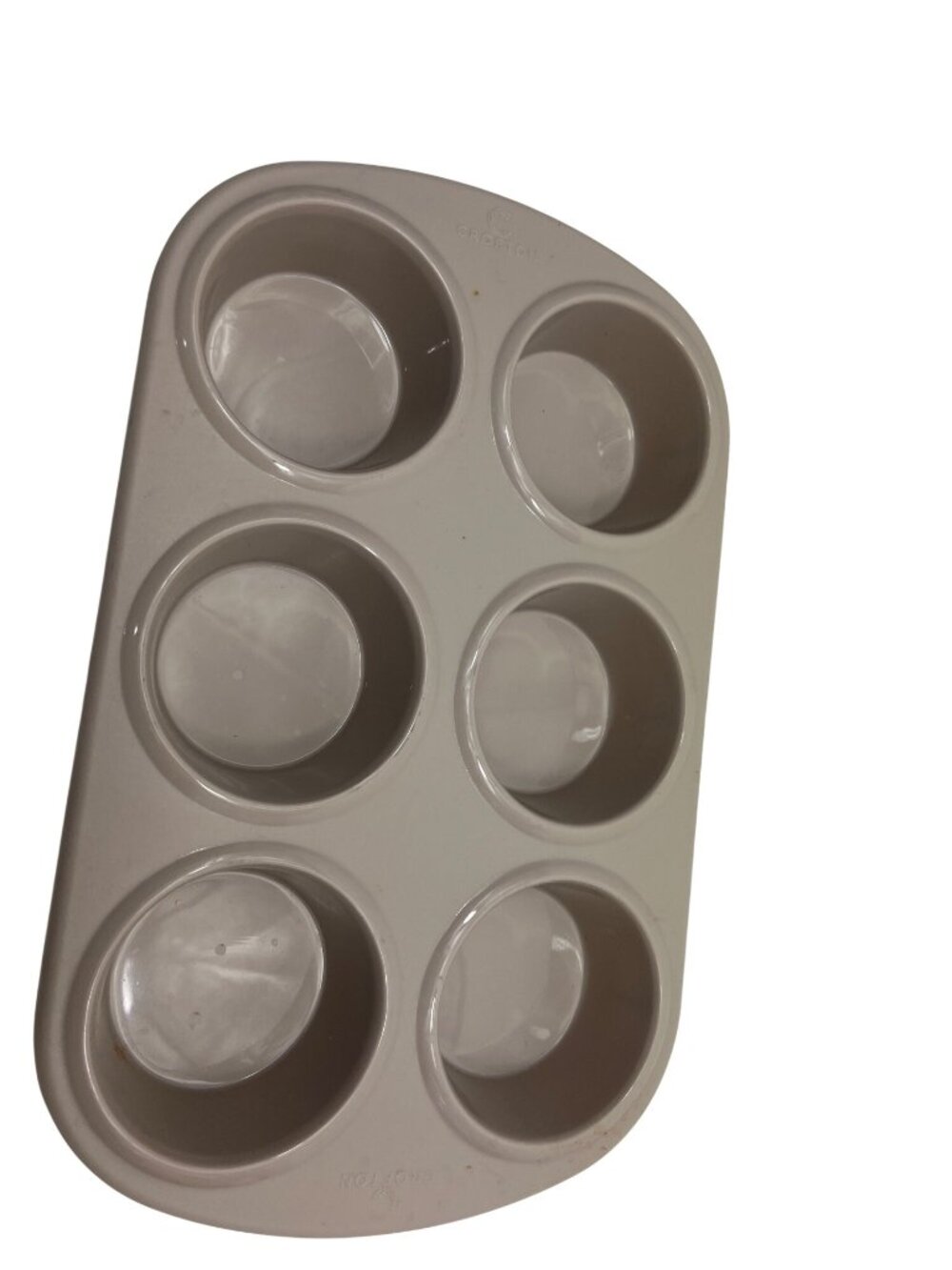 Crofton 6-Cup Silicone Muffin Pan For Baking Cupcakes Muffins & Desserts 53j